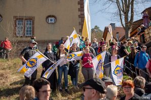 Herzliche Begrüßung von Bischof Gerber in Kleinheiligkreuz